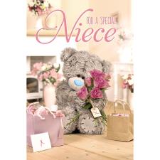 3D Holographic Special Niece Me to You Bear Birthday Card Image Preview